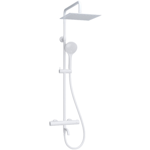 картинка Душевая система WasserKRAFT A188.254.155.WM Thermo с термостатом Белая матовая от магазина Сантехстрой