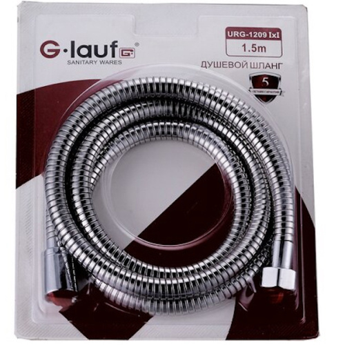 картинка Душевой шланг G-Lauf URG-1209 Хром от магазина Сантехстрой