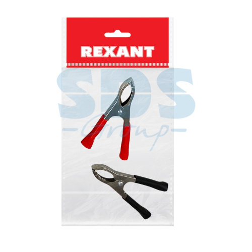 картинка Зажим «крокодил» 30 А 75 мм REXANT от магазина Сантехстрой