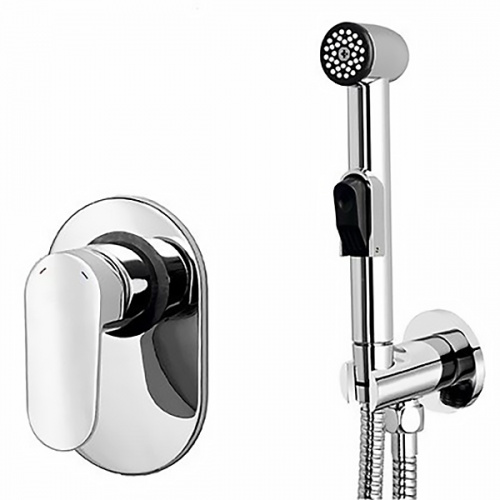 картинка Гигиенический душ со смесителем WasserKRAFT A11056 Хром от магазина Сантехстрой