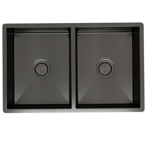 картинка Кухонная мойка Reflexion Garda RX2170BL оружейная сталь от магазина Сантехстрой