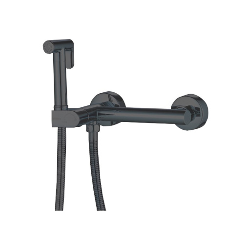 картинка Гигиенический душ со смесителем Haiba черный (HB5514-7) от магазина Сантехстрой