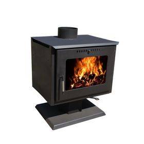 картинка Отопительный камин "Гармония 807-Н" (на ножке) черная от магазина Сантехстрой