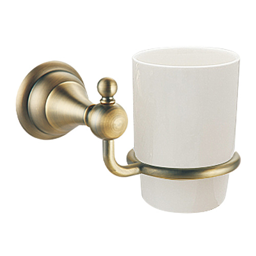 картинка Стакан керамический Azario ELVIA подвесной, бронза (AZ91106Q) от магазина Сантехстрой