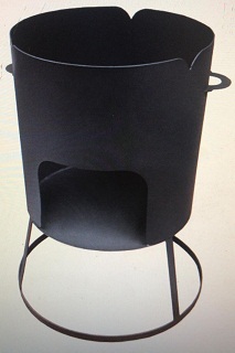 картинка Печь садовая Варвара Казанник Эконом 12 от магазина Сантехстрой