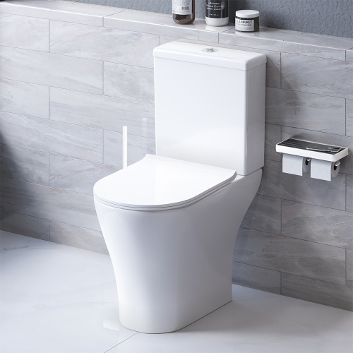 картинка DX86C8600SC Sirius унитаз-компакт безободковый с сиденьем микролифт от магазина Сантехстрой