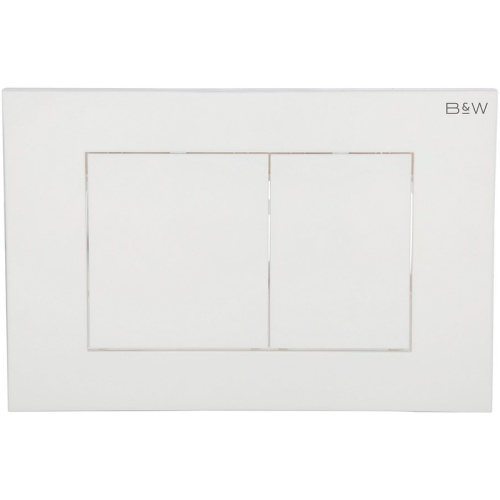 картинка Клавиша смыва Black&White Universe WPI-09531 09531 Glossy Ivory от магазина Сантехстрой