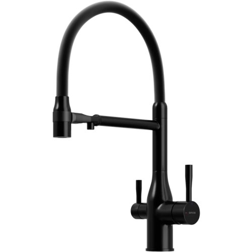 картинка смеситель для кухни с подключением к фильтру sancos garda sc4009mb