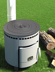 картинка Печь отопительная Печурка под казан Теплодар от магазина Сантехстрой