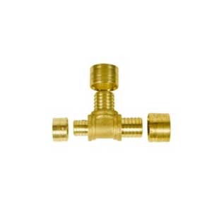 картинка Тройник редукционный Gummel 25-25-20, 10 бар от магазина Сантехстрой