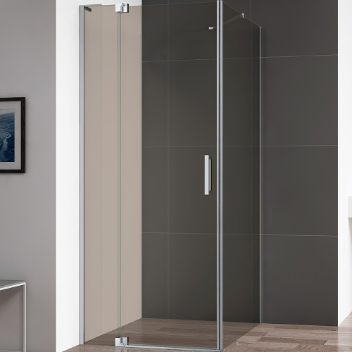 картинка Душевой уголок Cezares Slider 70x100 SLIDER-AH-1-100-70/80-BR-Cr профиль Хром стекло бронзовое от магазина Сантехстрой