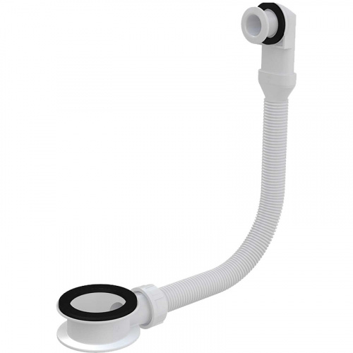 картинка Сифон для раковины Alcadrain A328B Белый от магазина Сантехстрой