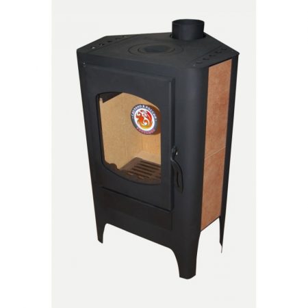 картинка Печь-камин Бавария ЭКО угловая с плитой PK166М от магазина Сантехстрой