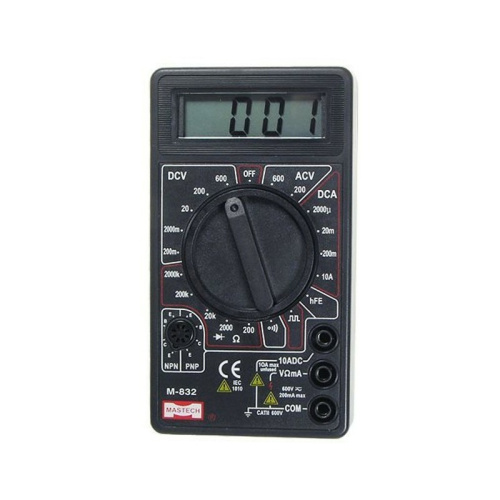 картинка Портативный мультиметр M832 MASTECH от магазина Сантехстрой