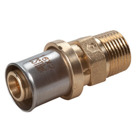 картинка Переходник, Н, 3/4", 16 x 2, латунь от магазина Сантехстрой