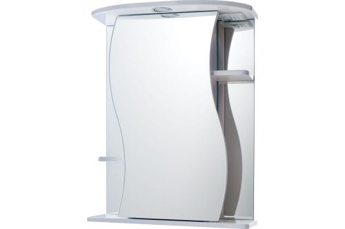 картинка Зеркало - шкаф Misty Лиана - 55  левый свет Э-Лиа02055-01СвЛ от магазина Сантехстрой