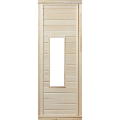 картинка Дверь со стеклом (липа) 190х70 (М) от магазина Сантехстрой