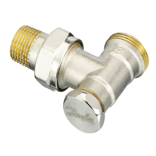 картинка Клапан запорный Danfoss RLV-S 15 угловой, наружная резьба от магазина Сантехстрой