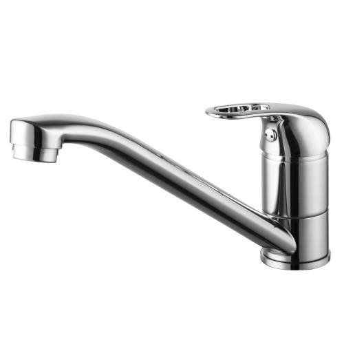 картинка смеситель для кухни azario керамический картридж, хром (az-hu245896)