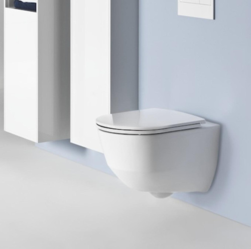 картинка LAUFEN Pro Унитаз подвесной безободковый 530х360х340 мм., цвет белый от магазина Сантехстрой