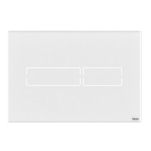 картинка TECElux mini.  Электронная панель смыва, стекло, белая от магазина Сантехстрой