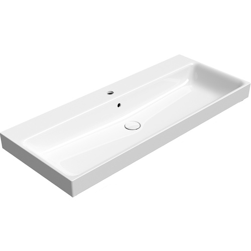 картинка Раковина GSI Nubes 120 9624111 Белая от магазина Сантехстрой