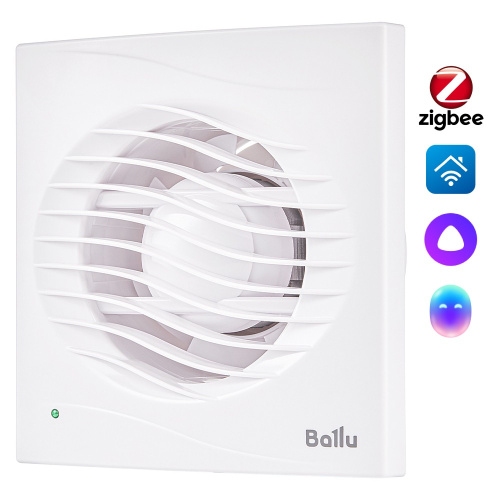картинка Вентилятор вытяжной Ballu BAF-AR 120 V с обратным клапаном от магазина Сантехстрой