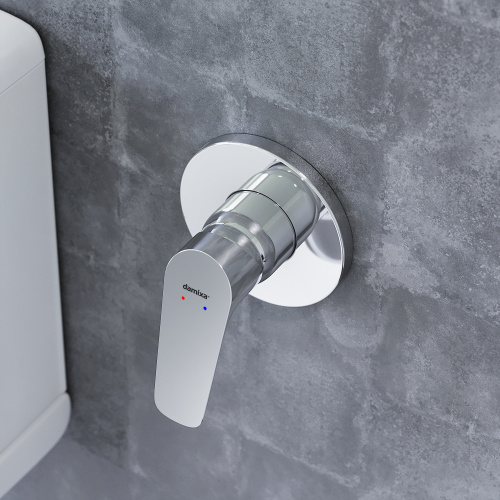 фотография 777500001 jupiter, смеситель монтируемый в стену, хром