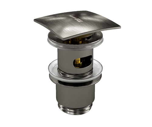 картинка Донный клапан WasserKRAFT Wiese A167 Оружейная сталь от магазина Сантехстрой