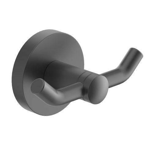 картинка Крючок двойной Timo Saona черное золото (13012/18) от магазина Сантехстрой