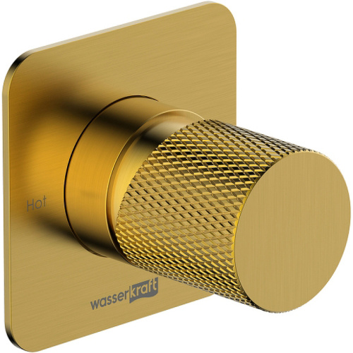 фотография смеситель для душа wasserkraft schunter 8251 золото матовое