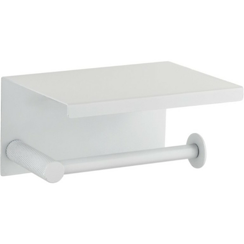 картинка Держатель туалетной бумаги Boheme Uno 10971-MW Белый матовый от магазина Сантехстрой