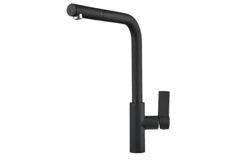 картинка Смеситель для кухни GRANULA (2502, ШВАРЦ) от магазина Сантехстрой