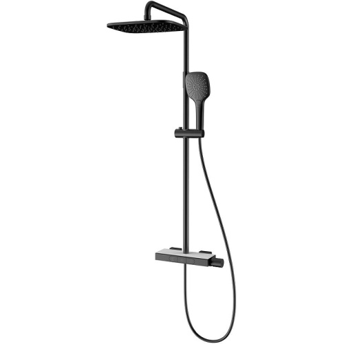 картинка Душевая система Black&White Universe UK5010B 5010ВUK Черная матовая от магазина Сантехстрой