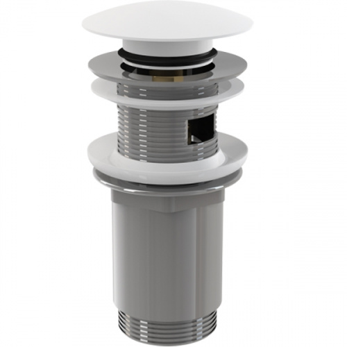 картинка Донный клапан Alcadrain A392B Белый от магазина Сантехстрой