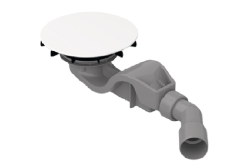 картинка Слив, Bette, BetteAir 50, направление слива-боковой, высота установки-68 мм, пропускная способность слива-0,6 л/с, высота водяного затвора-50 мм, цвет-белый от магазина Сантехстрой