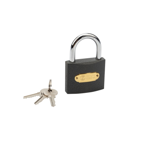 картинка Замок навесной серия «Чугун» 60 мм ЧЕТЫРЕ СЕЗОНА от магазина Сантехстрой