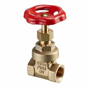 картинка Задвижка муфтовая Ду25, 1", латунь от магазина Сантехстрой