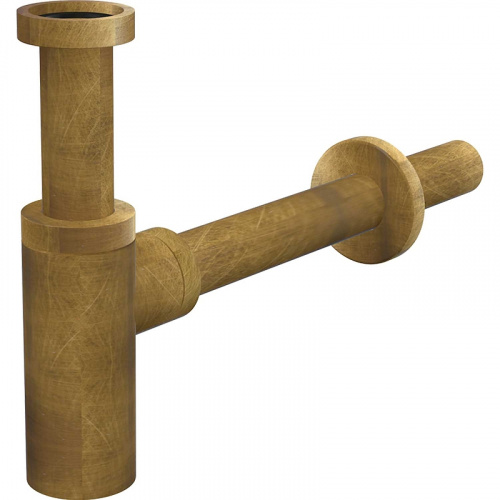 картинка Сифон для раковины Alcadrain Design A400ANTIC Бронза от магазина Сантехстрой