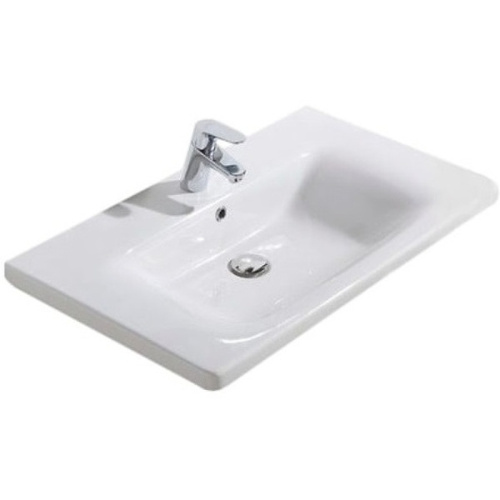 картинка Раковина BelBagno Soft 65 13065-KL Белая от магазина Сантехстрой