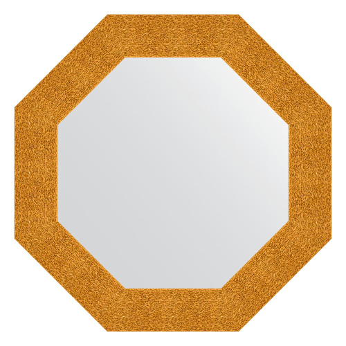 картинка Зеркало Evoform Octagon BY 3800 67x67 чеканка золотая от магазина Сантехстрой