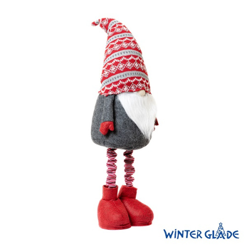 картинка Фигурка Гном на телескопических ногах 60/95 см от магазина Сантехстрой