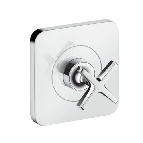 картинка AX Citterio E Встраиваемый запорный вентиль, ½’ или ¾ (внешняя часть), цвет: хром от магазина Сантехстрой