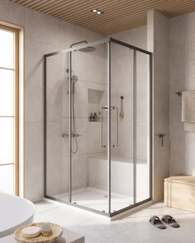 картинка Душевой уголок CEZARES RELAX-304-AH-2-120/90-C-GM от магазина Сантехстрой
