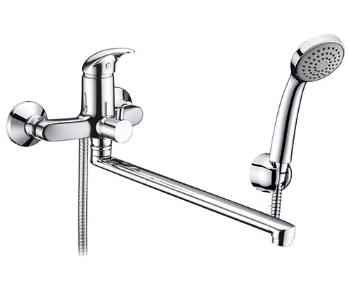 изображение смеситель для ванны wasserkraft isen 2602l универсальный хром