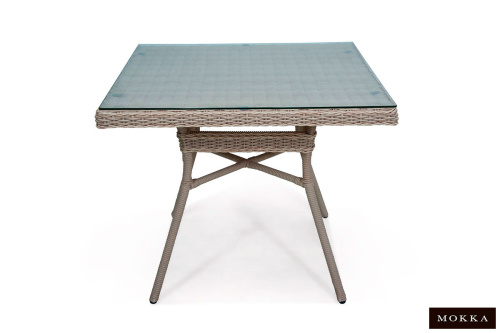 картинка ООО "Дарсена" MOKKA VILLA ROSA стол обеденный квадратный от магазина Сантехстрой