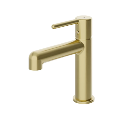 картинка Смеситель для умывальника, золотой матовый, Aiger, IDDIS (AIGMG00i01) от магазина Сантехстрой