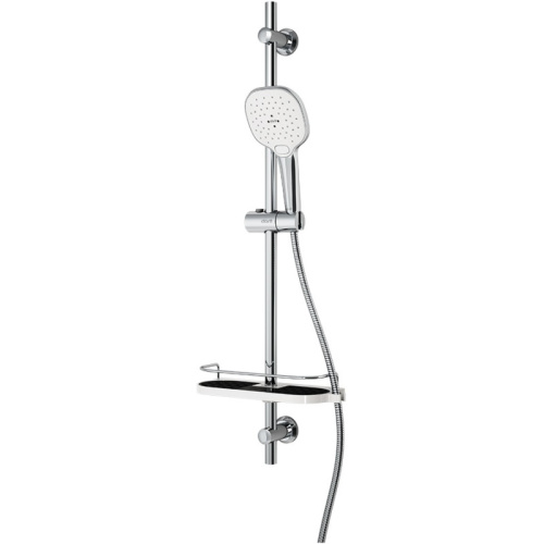 картинка D0140000 Prime душевой комплект, ручной душ 5 функций, стойка 600 мм, шланг 175 мм от магазина Сантехстрой