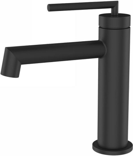 фотография смеситель belbagno acqua-lvm-nero для раковины, черный матовый