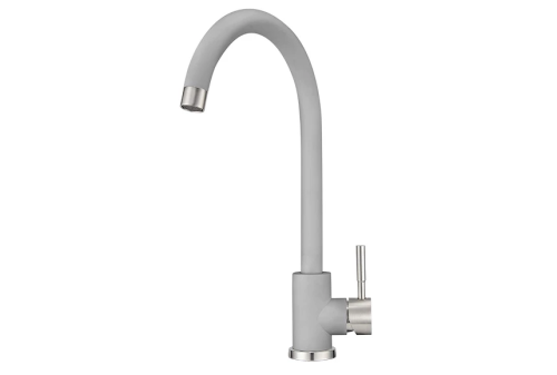 картинка Смеситель для кухни GRANULA (ST-4031, АЛЮМИНИУМ) от магазина Сантехстрой